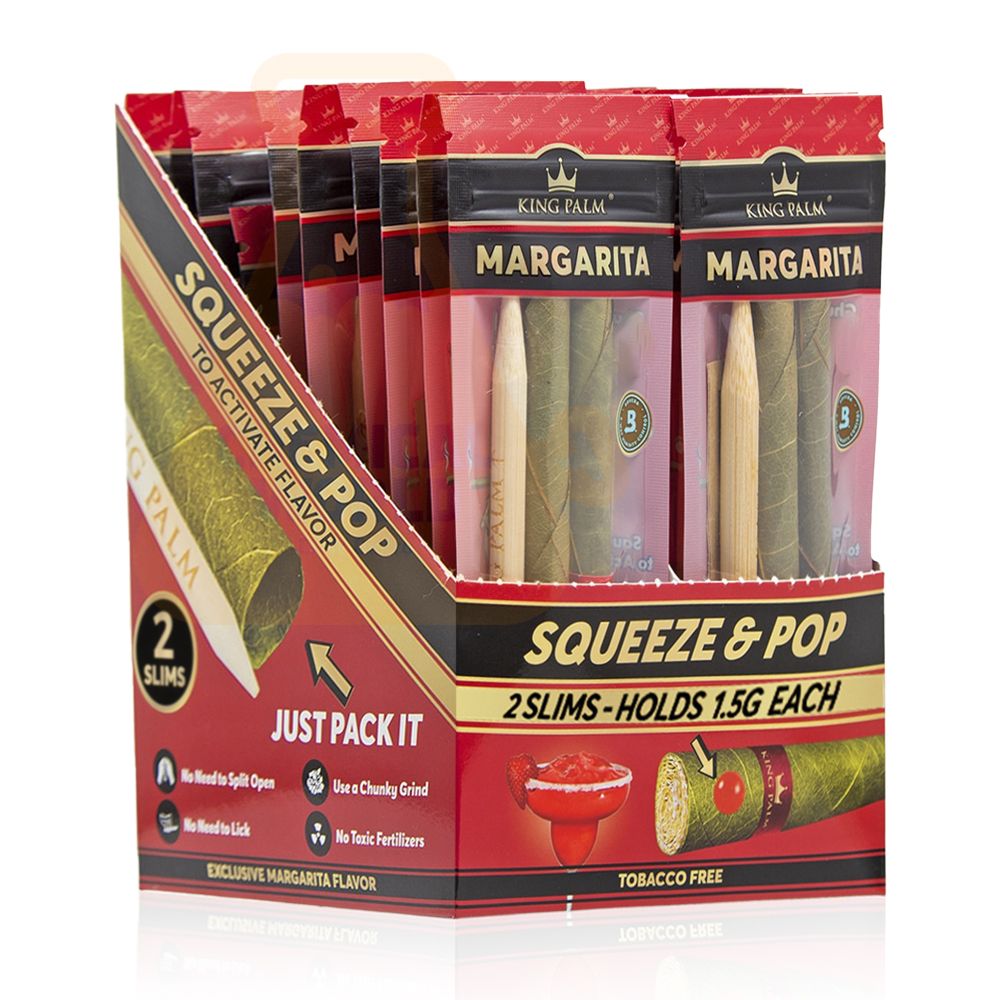 King Palm Flavored 2pk Mini Cones Display 20CT