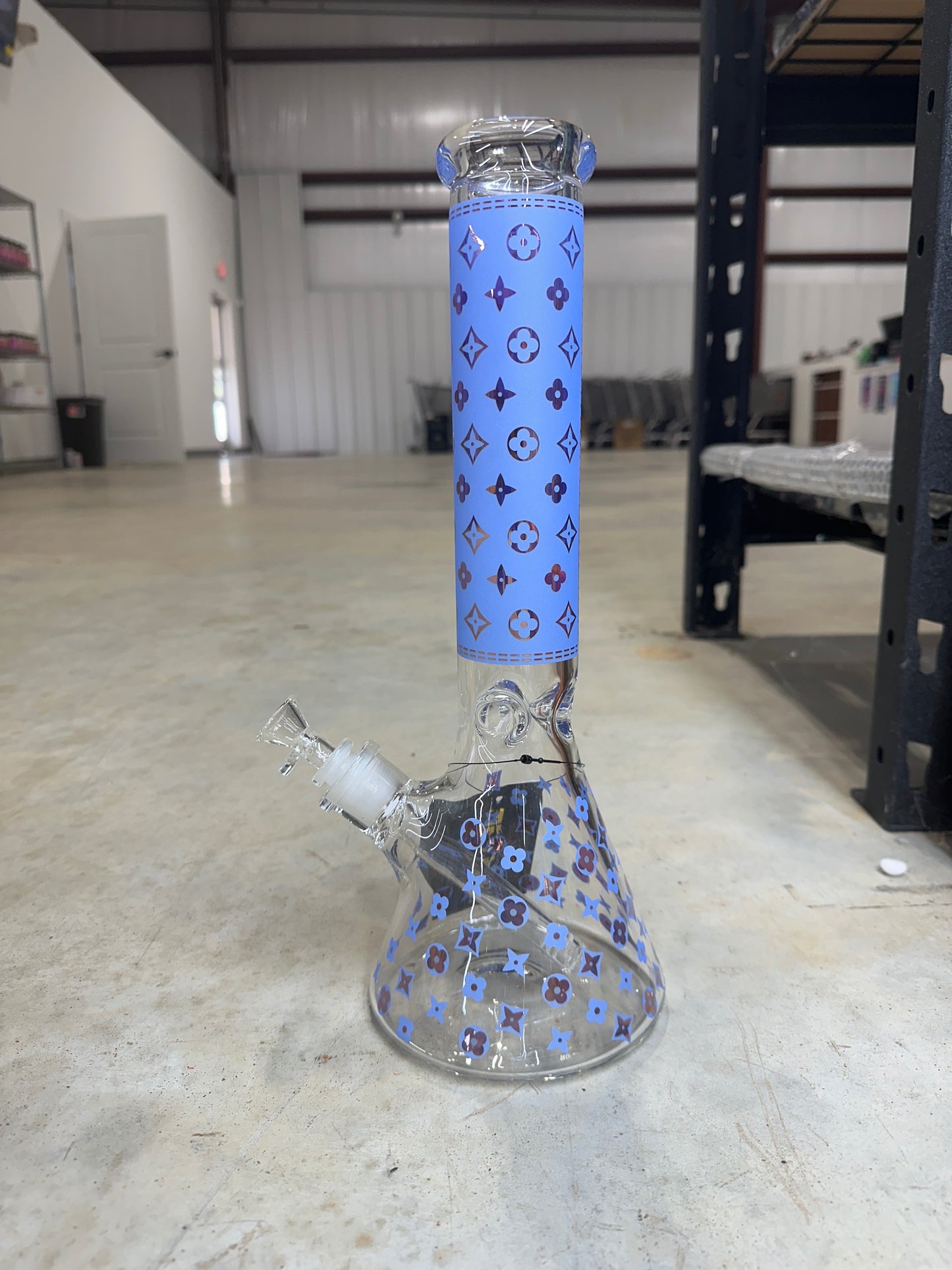 METRIX 16 INCH WITH 2 PERCOLATORS BLUE