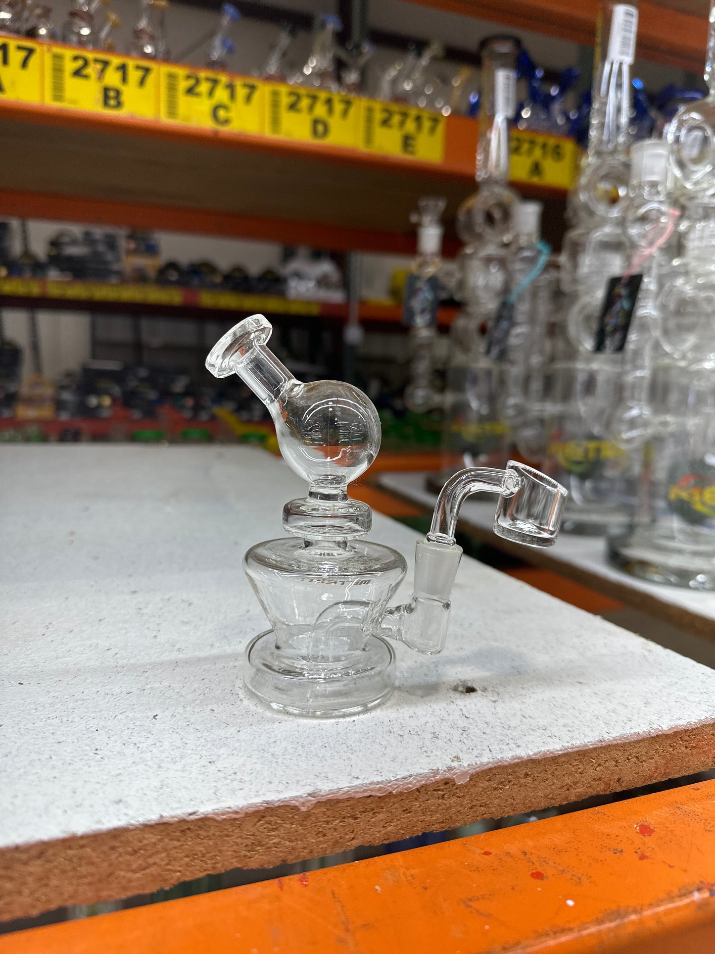 METRIX 8 INCH RECYCLER CLEAR