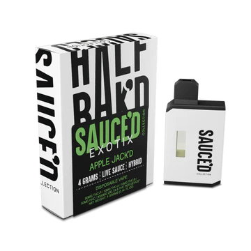HALF BAK'D 4G DISPOSABLE EXOTIC SAUCED