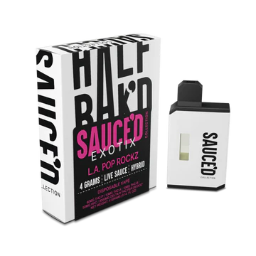 HALF BAK'D 4G DISPOSABLE EXOTIC SAUCED