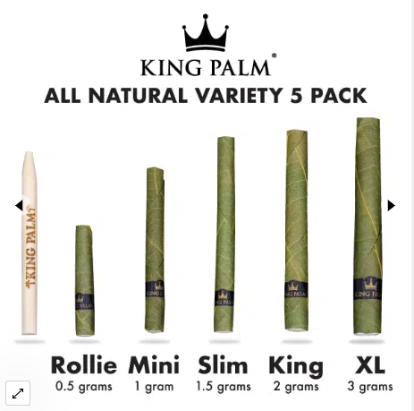 King Plam 5 Variety natural pack