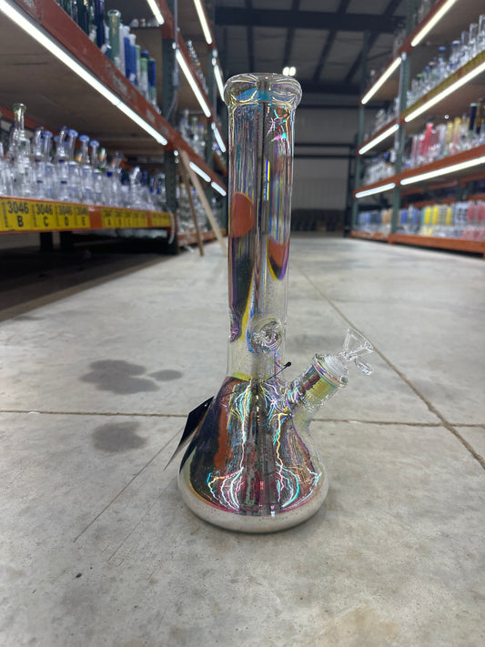 Metrix chrome beaker with lights 14inch